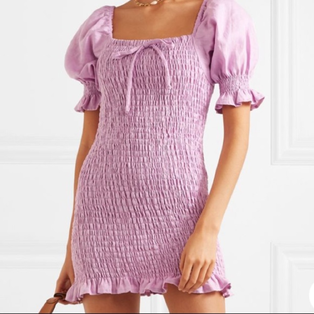 Faithfull the Brand Lilac Dress